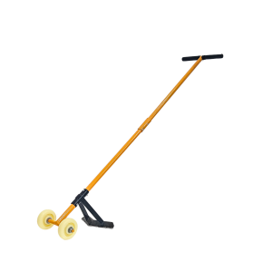 Hectare Manual Wheel Weeder with Dual Wheels & Hardened Steel Blade