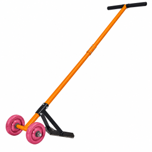 Hectare Manual Wheel Weeder with Dual Wheels & Hardened Steel Blade